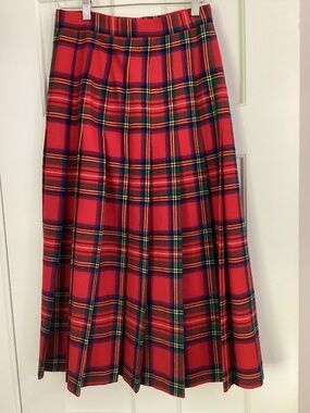 Vintage Walker & Lane Knife Pleat Skirt